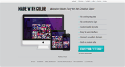 Desktop Screenshot of madewithcolor.com